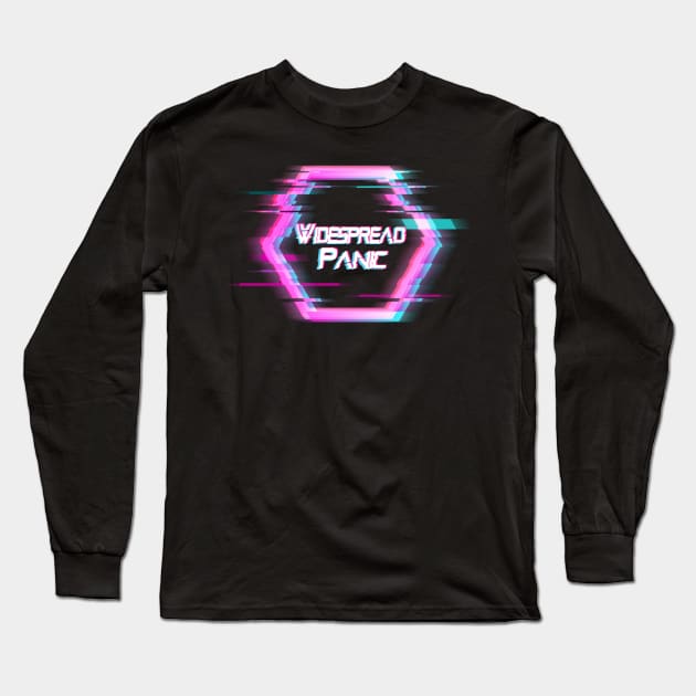 Glitch aesthetic - Widespread Panic Long Sleeve T-Shirt by PREMAN PENSIUN PROJECT